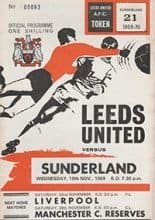 Leeds United v Sunderland 19-Nov-1969