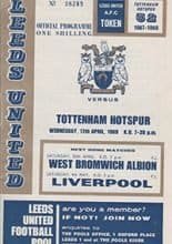 Leeds United v Tottenham Hotspur 17-Apr-1968