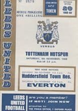 Leeds United v Tottenham Hotspur 09-Nov-1968
