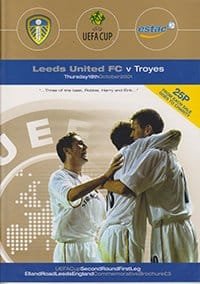 Leeds United v Troyes 18-Oct-2001