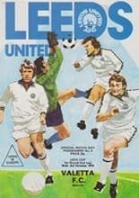 Leeds United v Valletta FC 03-Oct-1979
