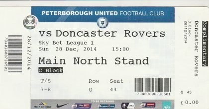 Peterborough United v Doncaster Rovers  28-12-2014