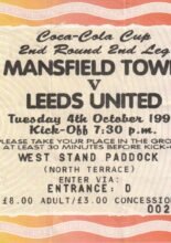 Mansfield Town v Leeds United 04-10-1994