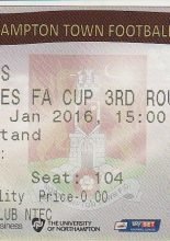 Northampton Town v Milton Keynes Dons 19-Jan-2016