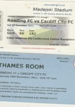 Reading v Cardiff City 19-Nov-2011