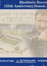 Blackburn Rovers v Chester City 06-Jan-2001
