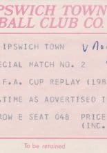 Ipswich Town v Nottingham Forest  10-Mar-1981