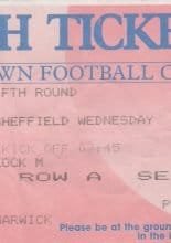 Ipswich Town v Sheffield Wednesday    05-Jan-1993