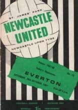 Newcastle United v Everton 28-Oct-1967