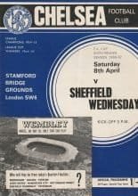Chelsea v Sheffield Wednesday 08-Apr-1967