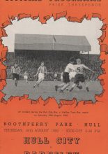 Hull City v Barnsley   24-Aug-1950