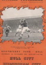Hull City v Birmingham City 04-Nov-1950