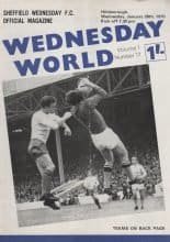 Sheffield Wednesday v Coventry City 28-Jan-1970