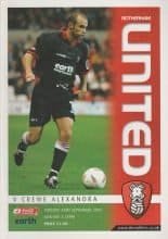 Rotherham United v Crewe Alexandra 28-Sep-2004