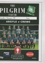 Plymouth Argyle Youth v Crewe Alexandra Youth 18-Jan-2004