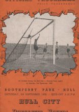 Hull City v Doncaster Rovers 09-Sep-1950