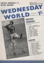 Sheffield Wednesday v Everton 04-Apr-1970