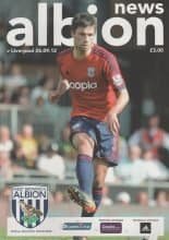 West Bromwich Albion v Liverpool 26-Sep-2012