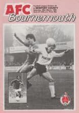 AFC Bournemouth v Newport County 26-Mar-1983