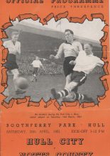Hull City v Notts County 28-Apr-1951