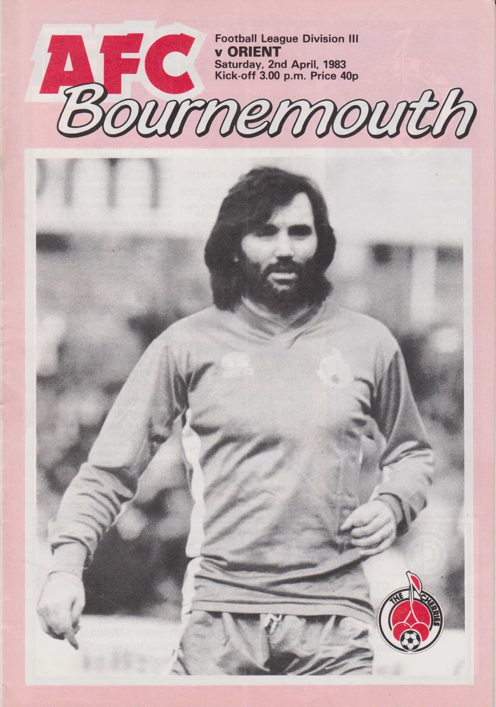 AFC Bournemouth v Orient 02-Apr-1983