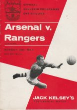 Arsenal v Glasgow Rangers 20-May-1964