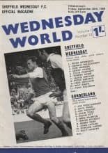 Sheffield Wednesday v Sunderland 26-Dec-1969