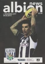 West Bromwich Albion v Swansea City 09-Mar-2013