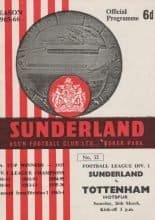 Sunderland v Tottenham Hotspur 26-Mar-1966