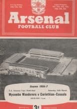 Wycombe Wanderers v Corinthian Casuals 16-Mar-1957
