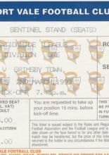 Port Vale v Grimsby Town    02-Mar-1999