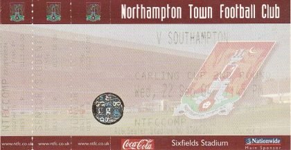 Northampton Town v Southampton  22-Sep-2004