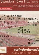 Swindon Town v Tranmere Rovers 09-Aug-2008