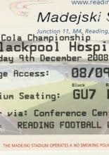 Reading v Blackpool 09-Dec-2008