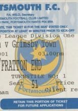 Portsmouth v Grimsby Town   27-Aug-2001