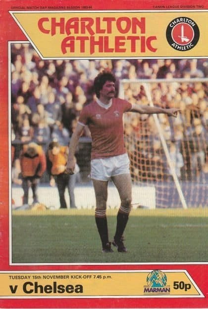 Charlton Athletic v Chelsea   15-Nov-1983