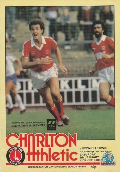 Charlton Athletic v Ipswich Town   08-Jan-1983