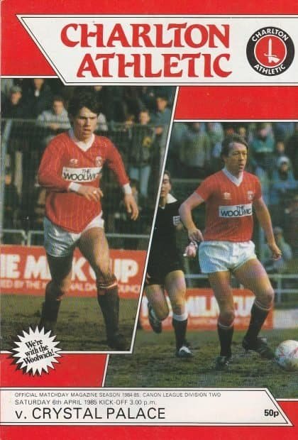 Charlton Athletic v Crystal Palace 06-Apr-1985