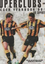Superclubs unofficial Soccer Yearbook 98/99 for supporters of Hull City FC