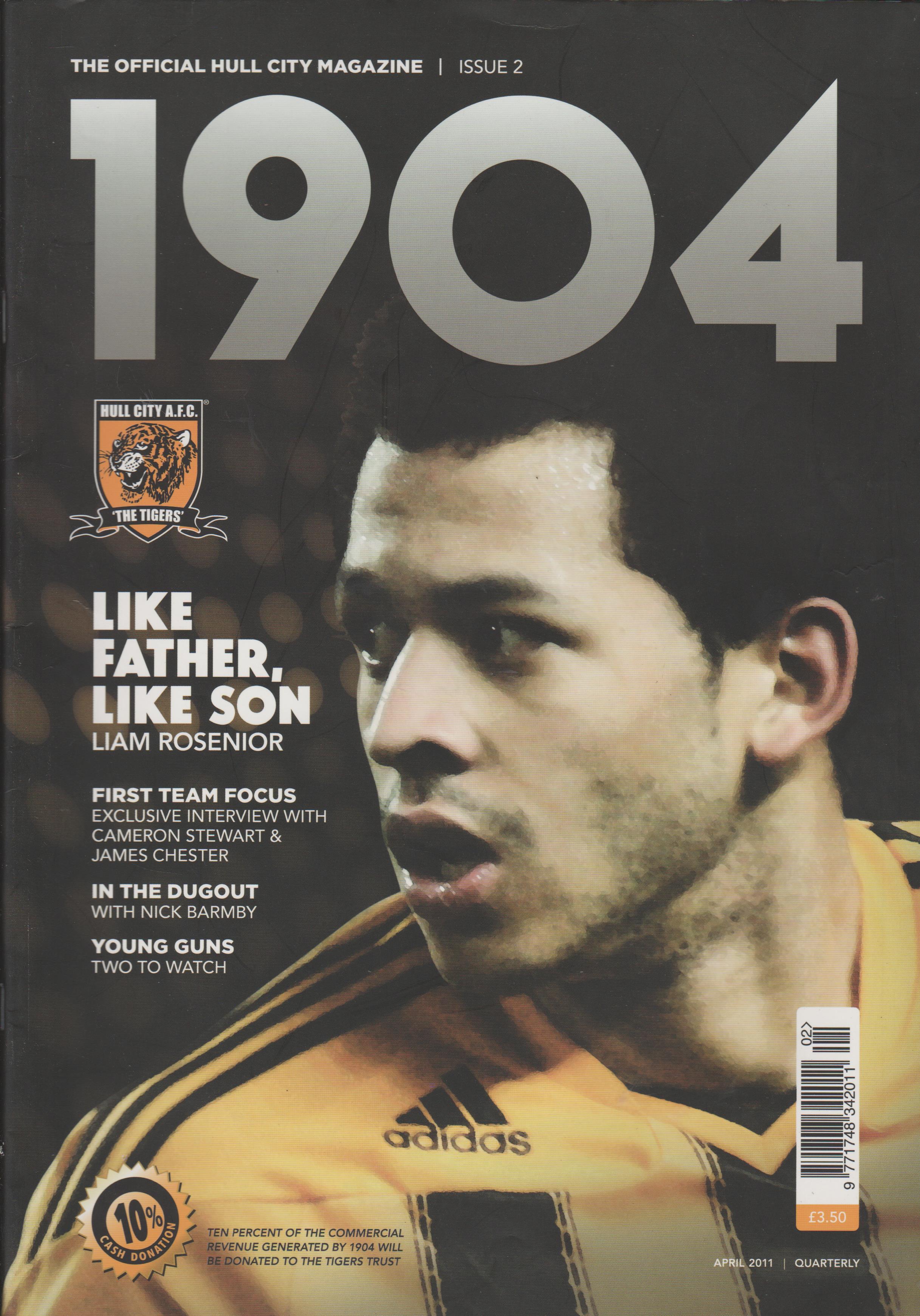 1904 The official Hull City magazine - Issue no2 - Apr 2011