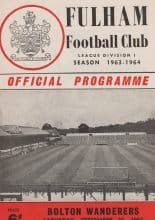 Fulham v Bolton Wanderers  28-Sep-1963
