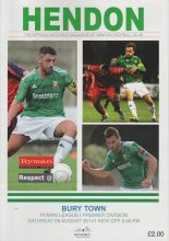 Hendon v Bury Town   09-Aug-2014