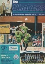 Bury v Carlisle United 15-Apr-1995