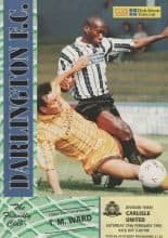 Darlington v Carlisle United 25-Feb-1995