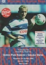 Queens Park Rangers v Carlisle United 05-Oct-1994