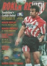 Sunderland v Carlisle United  07-Jan-1995