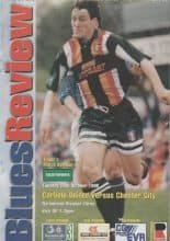Carlisle United v Chester City    29-Oct-1996