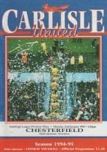 Carlisle United v Chesterfield   02-Jan-1995