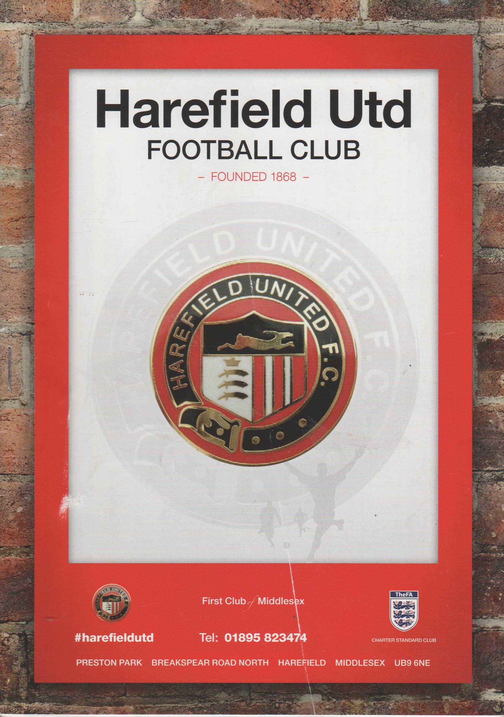 Harefield United v Colney Heath  29-Mar-2014