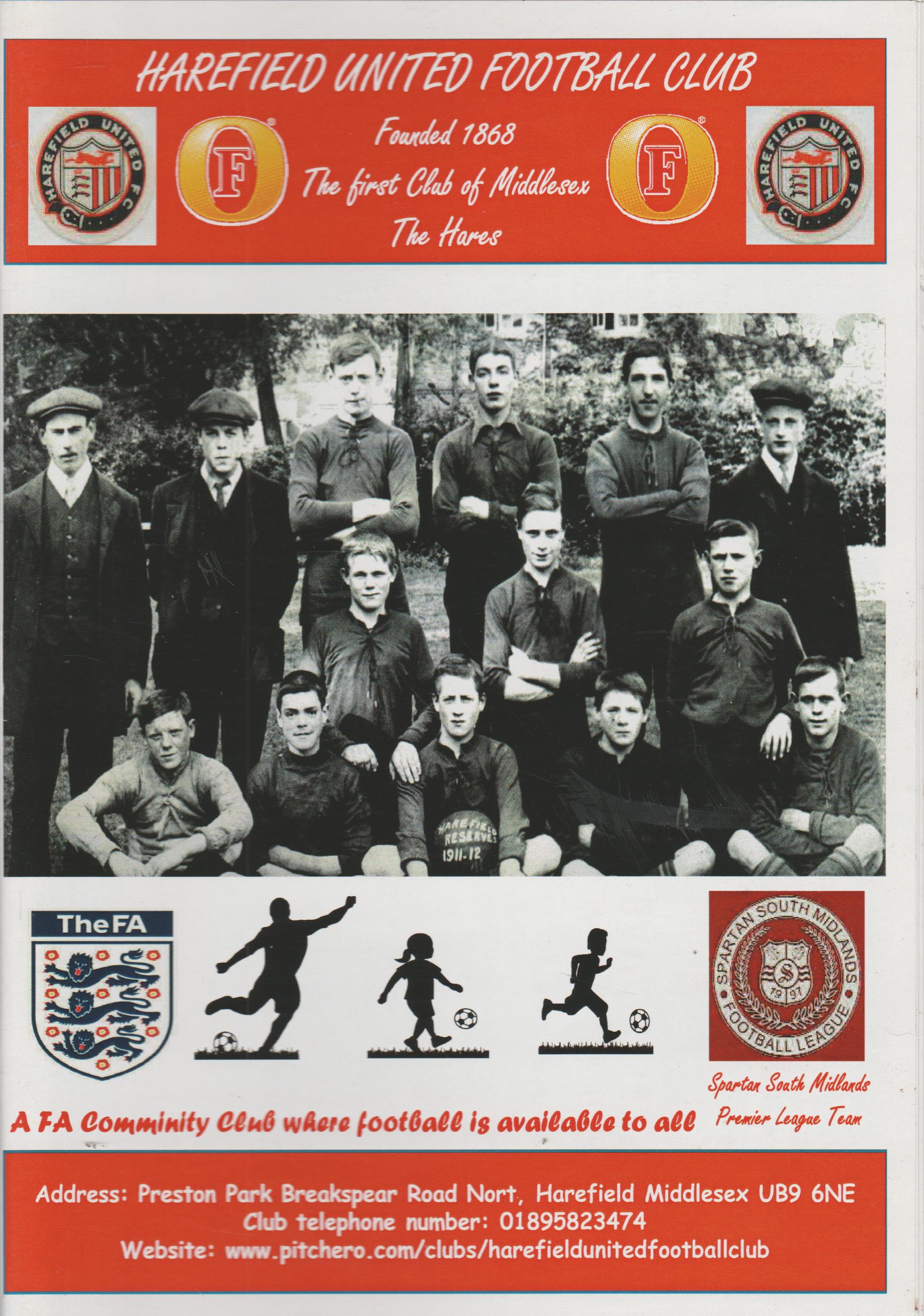 Harefield United v Colney Heath  07-Oct-2014